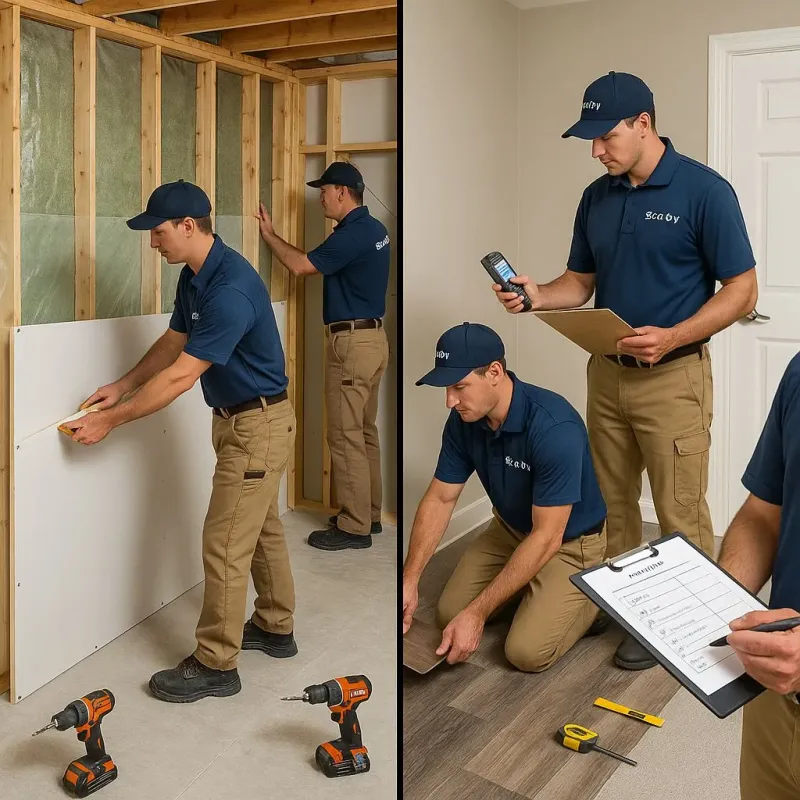 Repairs and Reconstruction process in Fremont, MI